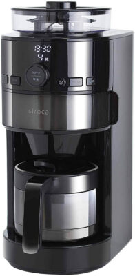 【シロカ】コーン式全自動コーヒーメーカー「SC-C121」