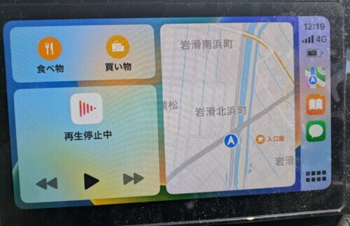 ナビと接続完了