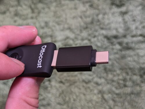 USB-Cタイプに変換可能