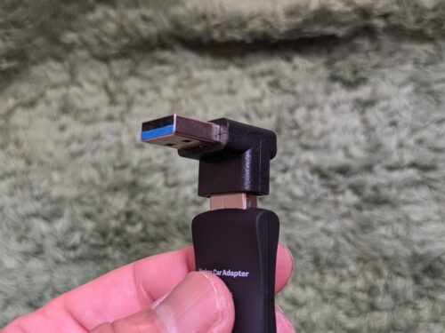 USB-Aタイプ角度を変換